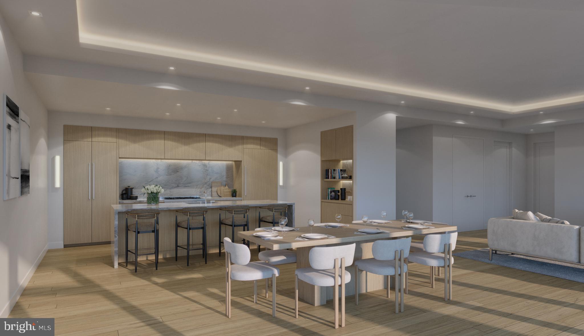 1820 Reston Row Plaza, Unit 1604 Reston, VA 20190 - Photo 2 of 9 a view of a dining room with furniture