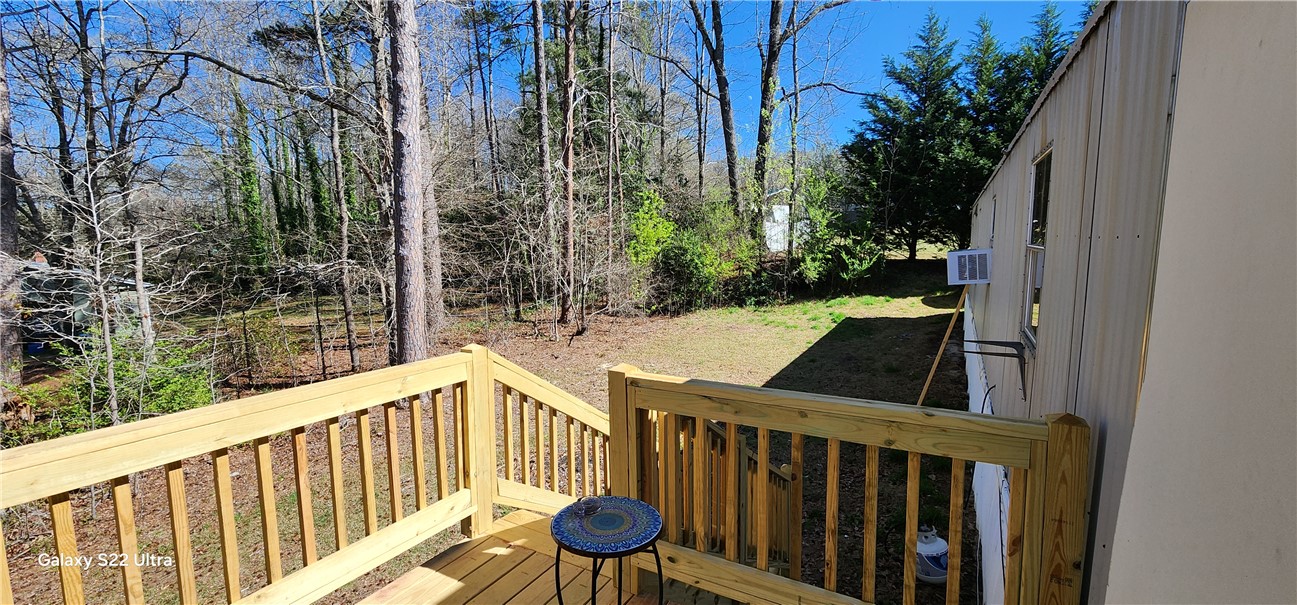 326 Doyle Street Westminster, SC 29693 - Photo 20 of 26 Enjoy tranquil woodland views from this charming outdoor deck.