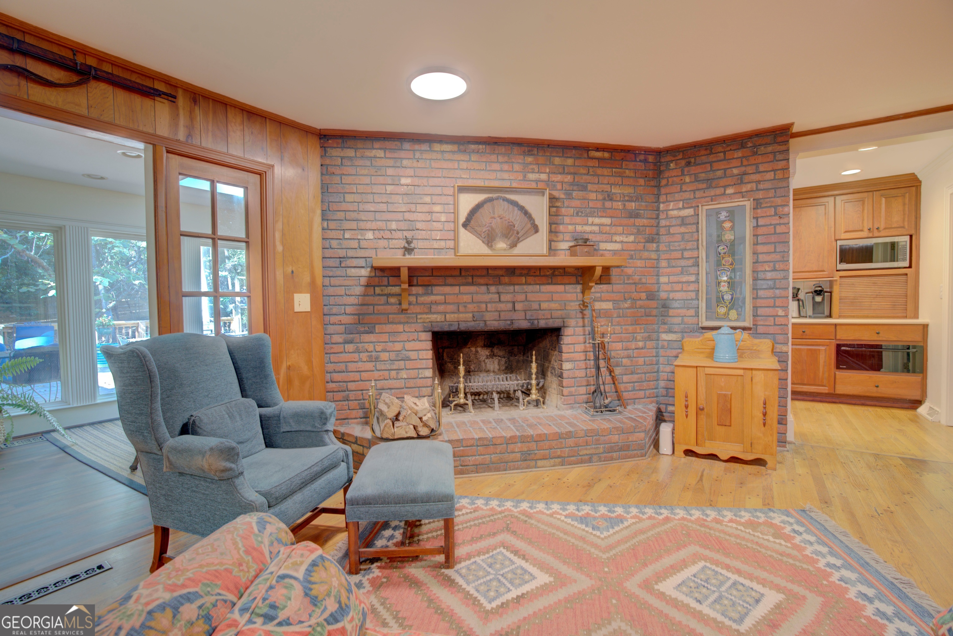 7 Pine Valley Road Rome, GA 30165 - Photo 20 of 57 a living room with furniture and a fireplace