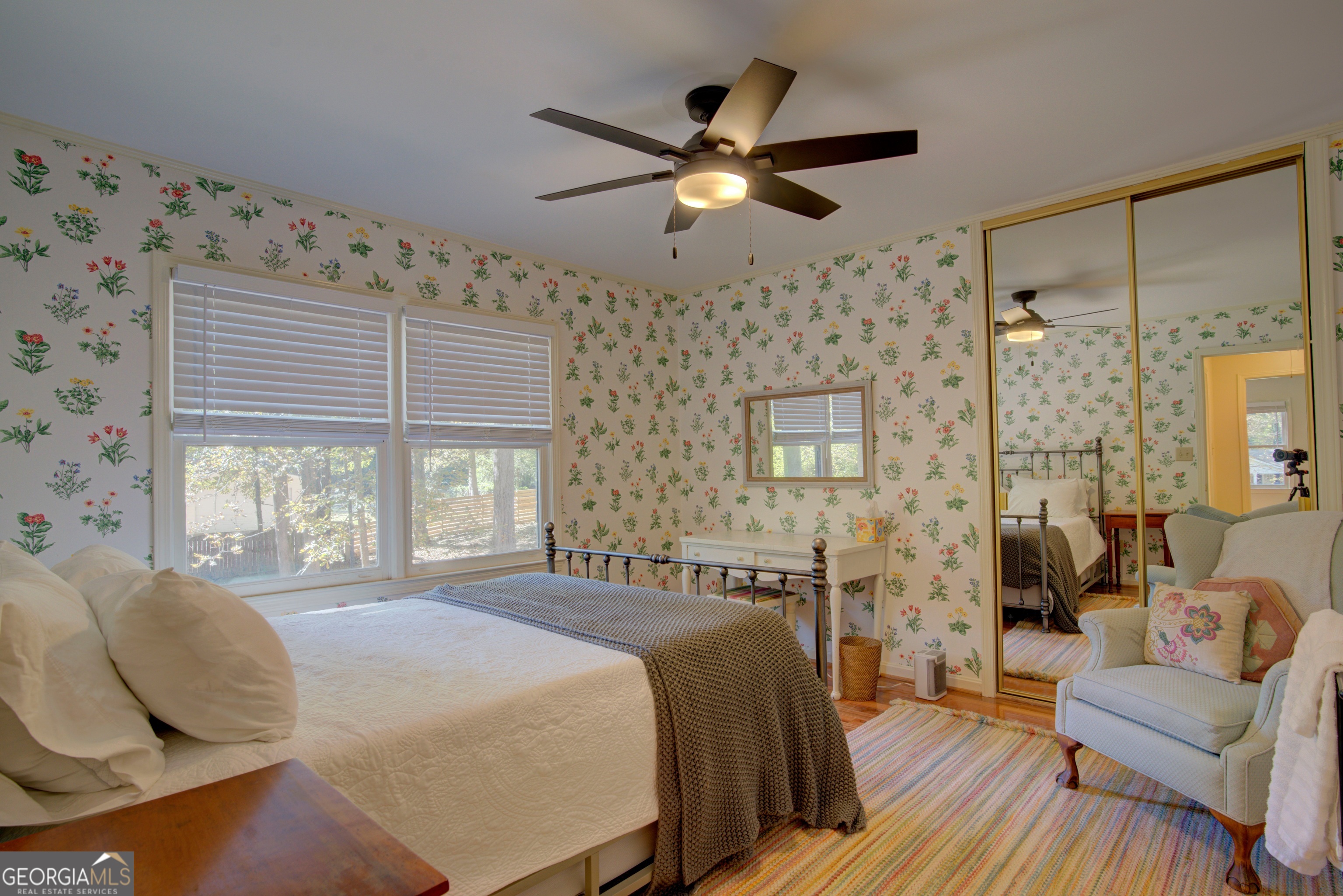 7 Pine Valley Road Rome, GA 30165 - Photo 31 of 57 a spacious bedroom with a bed and glass walk in closet