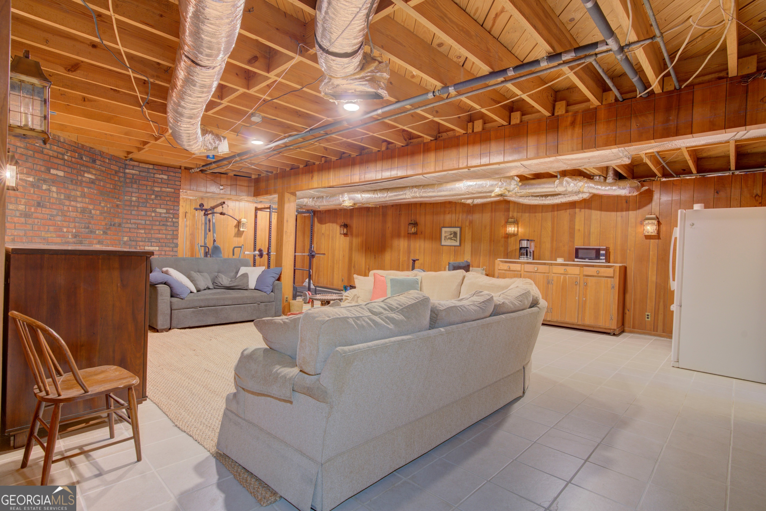 7 Pine Valley Road Rome, GA 30165 - Photo 36 of 57 a living room with furniture and a kitchen view