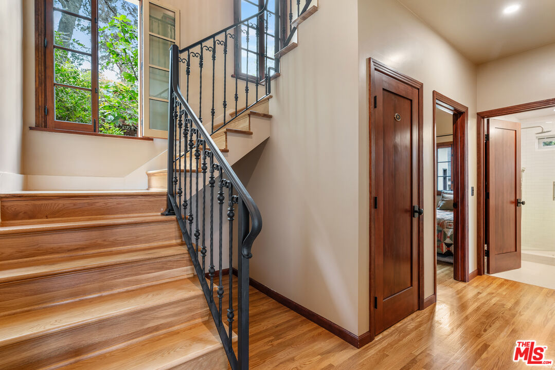 1411 Columbia Drive Glendale, CA 91205 - Photo 30 of 45 a view of entryway and hall with wooden floor