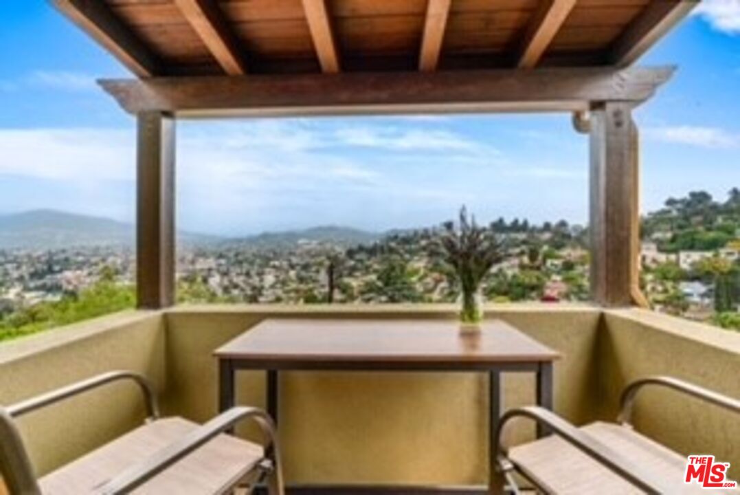 1411 Columbia Drive Glendale, CA 91205 - Photo 10 of 45 a view of a city from a balcony