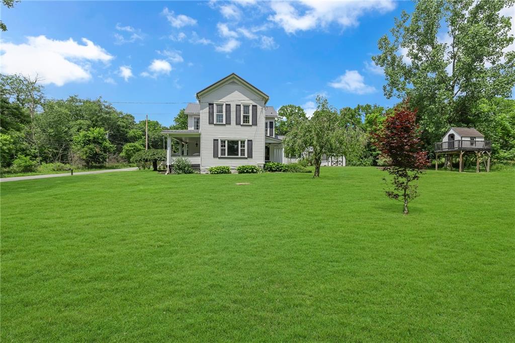 188 Logtown Road Darlington, PA 16115 - Photo 31 of 36 a view of a house with a big yard
