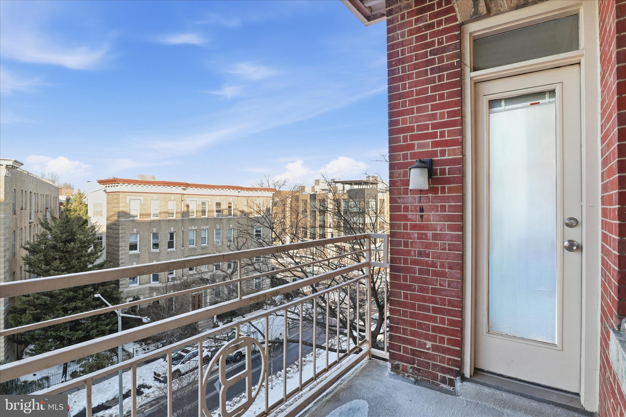 1801 Calvert Street Northwest, Unit 408 Washington, DC 20009 - Photo 12 of 19 Balcony