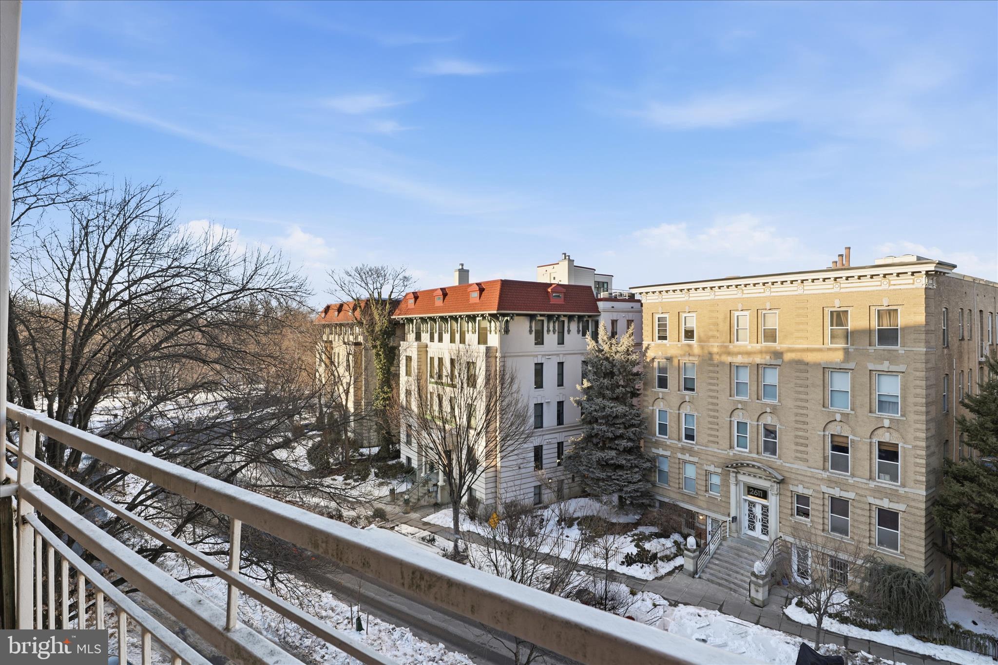 1801 Calvert Street Northwest, Unit 408 Washington, DC 20009 - Photo 13 of 19 Balcony View