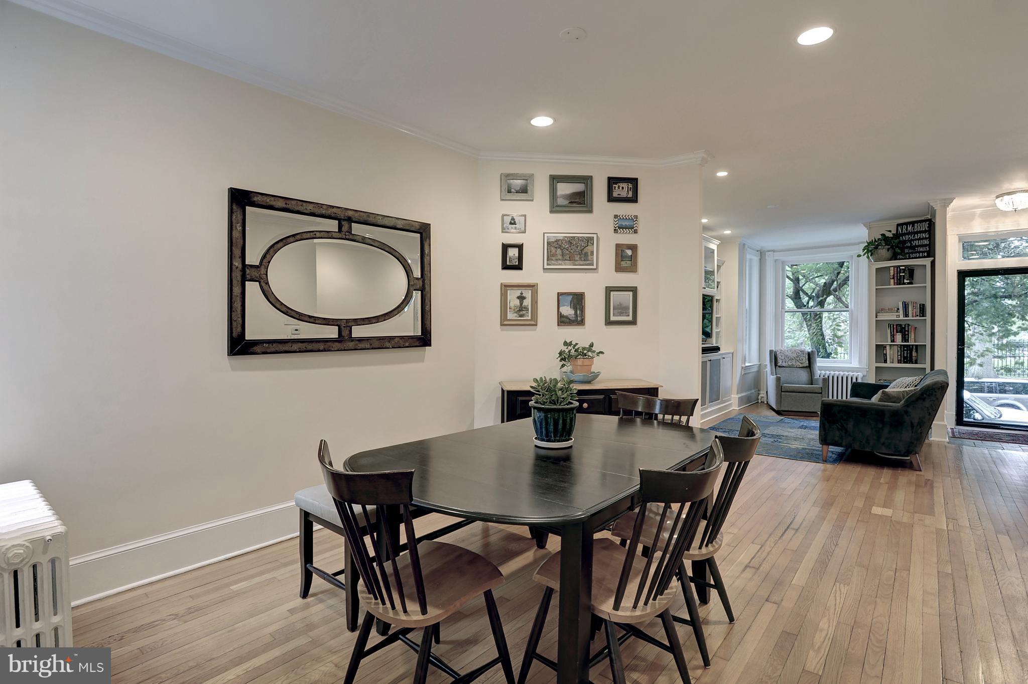 919 E Street Southeast Washington, DC 20003 - Photo 2 of 18 Central dining room open to living area