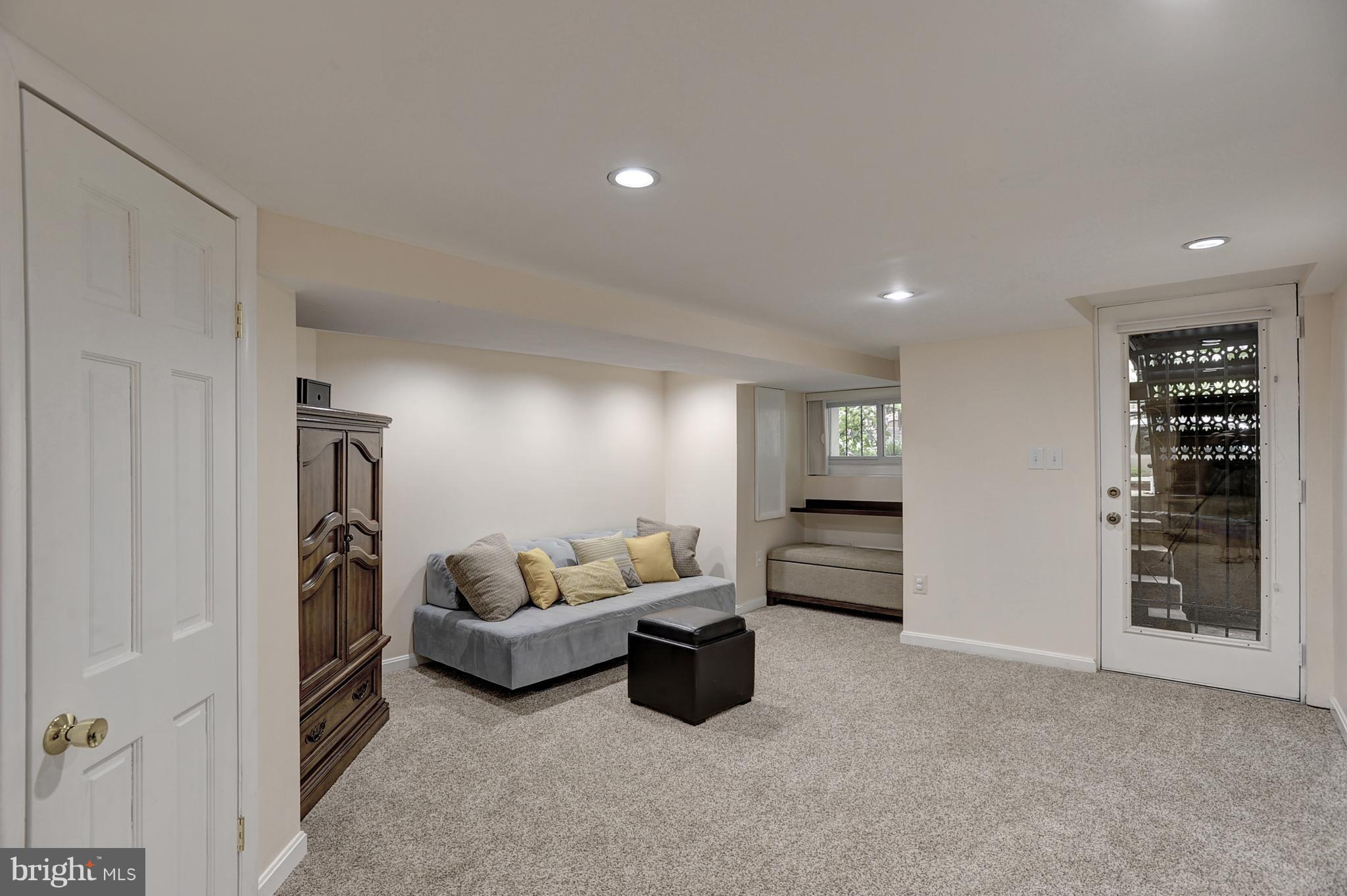 919 E Street Southeast Washington, DC 20003 - Photo 14 of 18 Lower level comforts welcome overnight guests