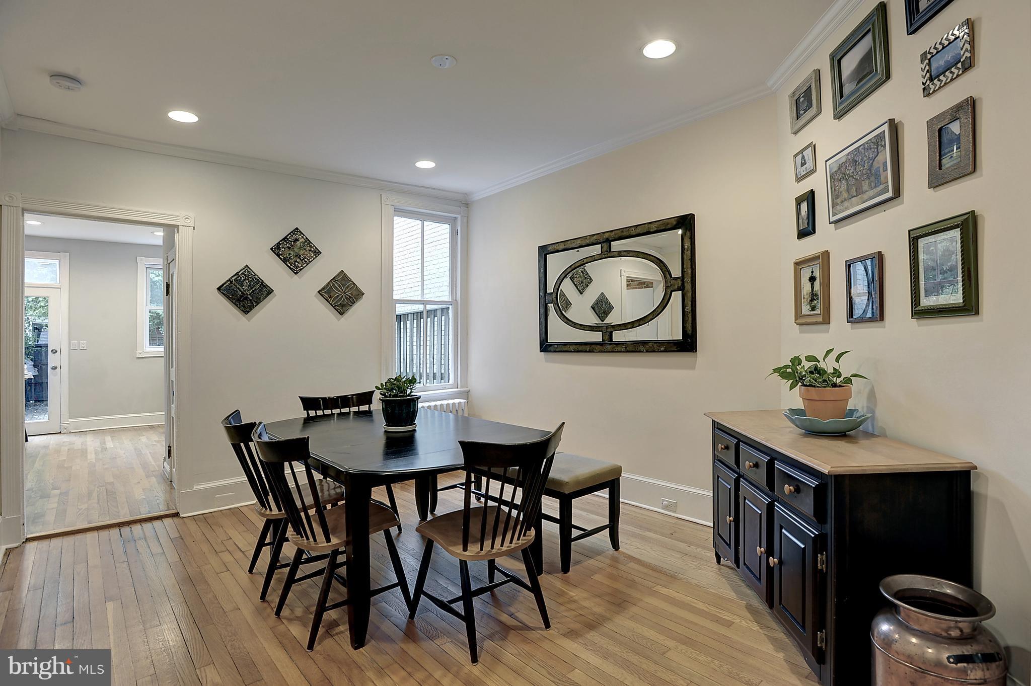 919 E Street Southeast Washington, DC 20003 - Photo 4 of 18 Dining Room flanks the kitchen