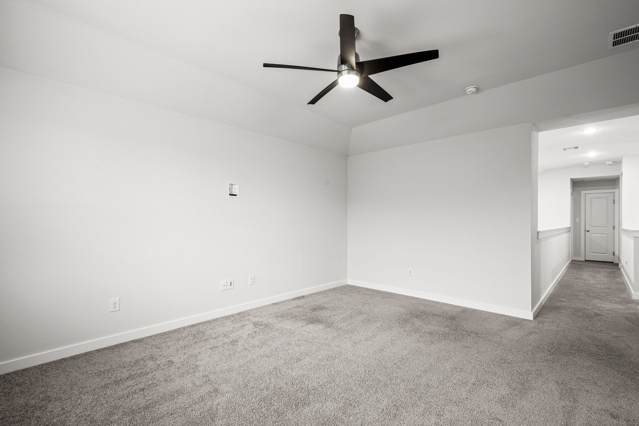 841 Spinnaker Loop Kyle, TX 78640 - Photo 30 of 40 Empty room featuring carpet floors and a ceiling fan