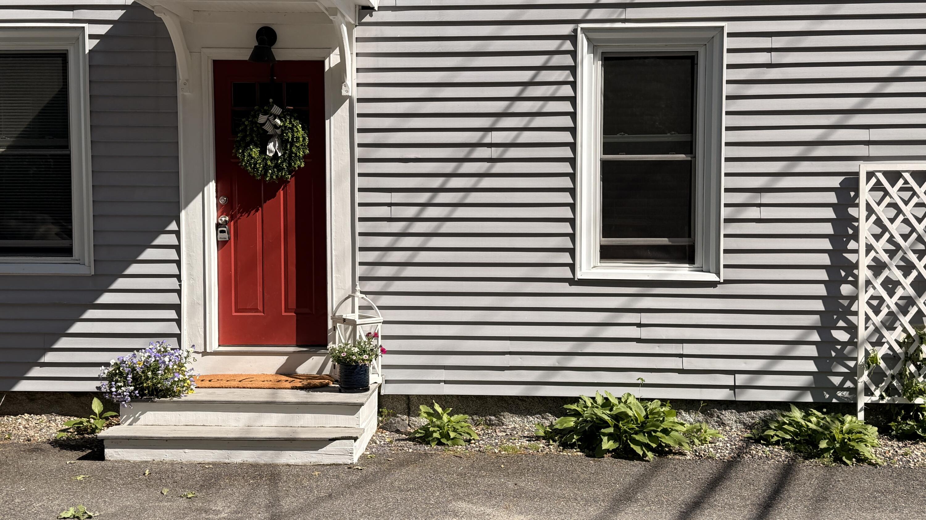24 Grove Street, Unit 24 Kennebunk, ME 04043 - Photo 2 of 45 Afternoon sun on the front door