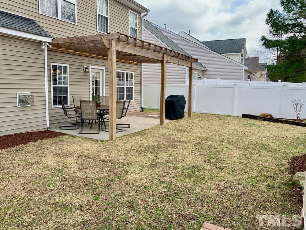 5938 Brambleberry Way Raleigh, NC 27616 - Photo 5 of 5 5938 BRAMBLEBERRY WAY, RALEIGH, NC 27616 Backyard 1B | The Prosperous Agency | Yoana Nin