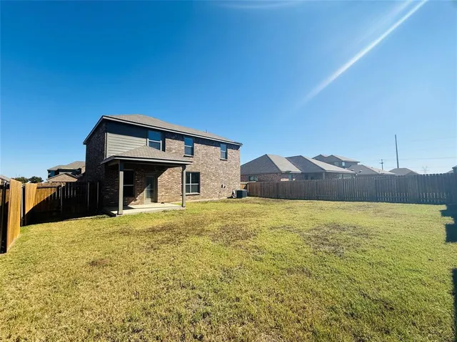 a big house with an outdoor space