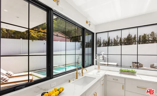 a room with storage and utility