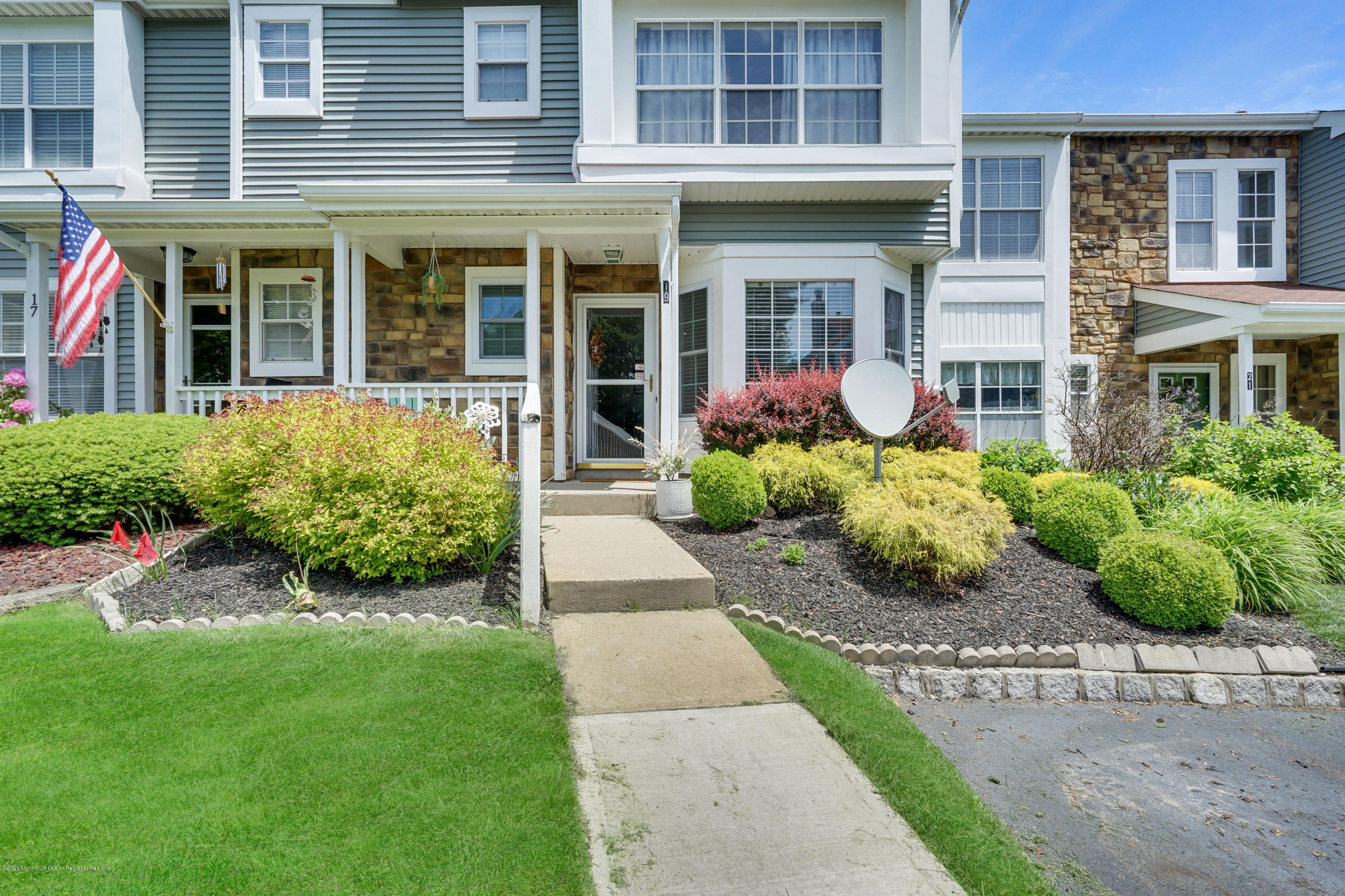 19 Horseshoe Court Tinton Falls, NJ 07753 - Photo 25 of 28 WELL LANDSCAPED ENTERANCE