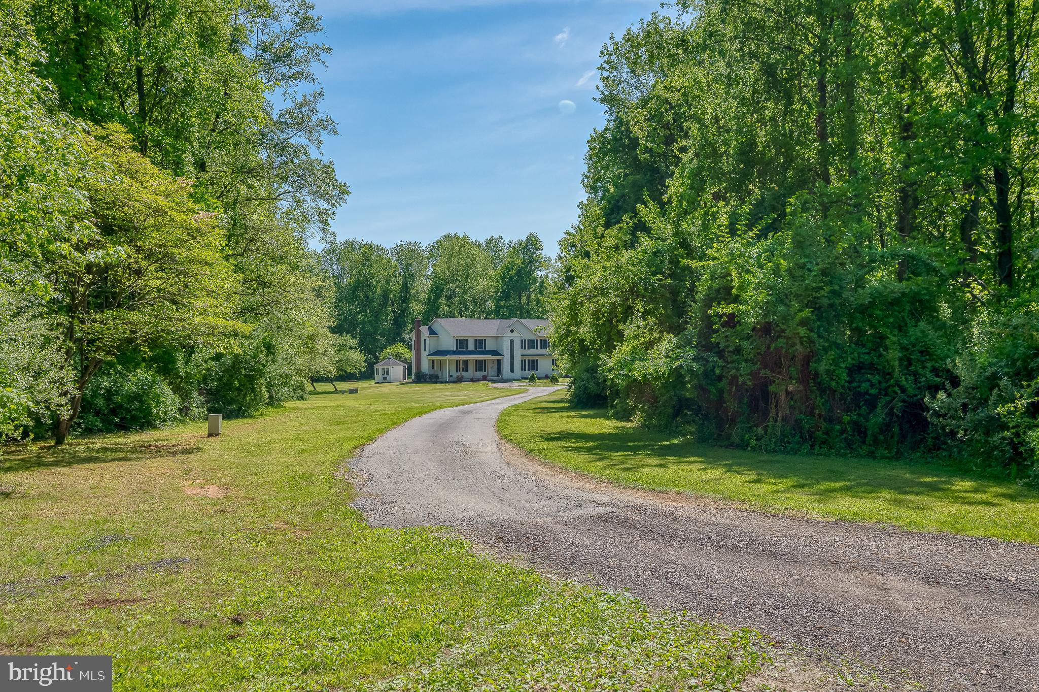 2056 Chapel Road Havre de Grace, MD 21078 - Photo 2 of 120 Long Driveway at start of property