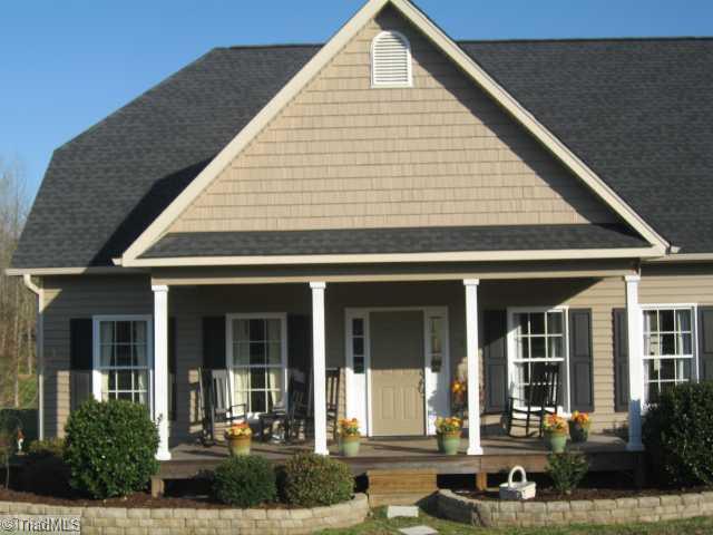 119 Richard Byerly Road High Point, NC 27262 - Photo 2 of 11 Exterior Front. Large covered front porch. Perfect for those relaxing evenings