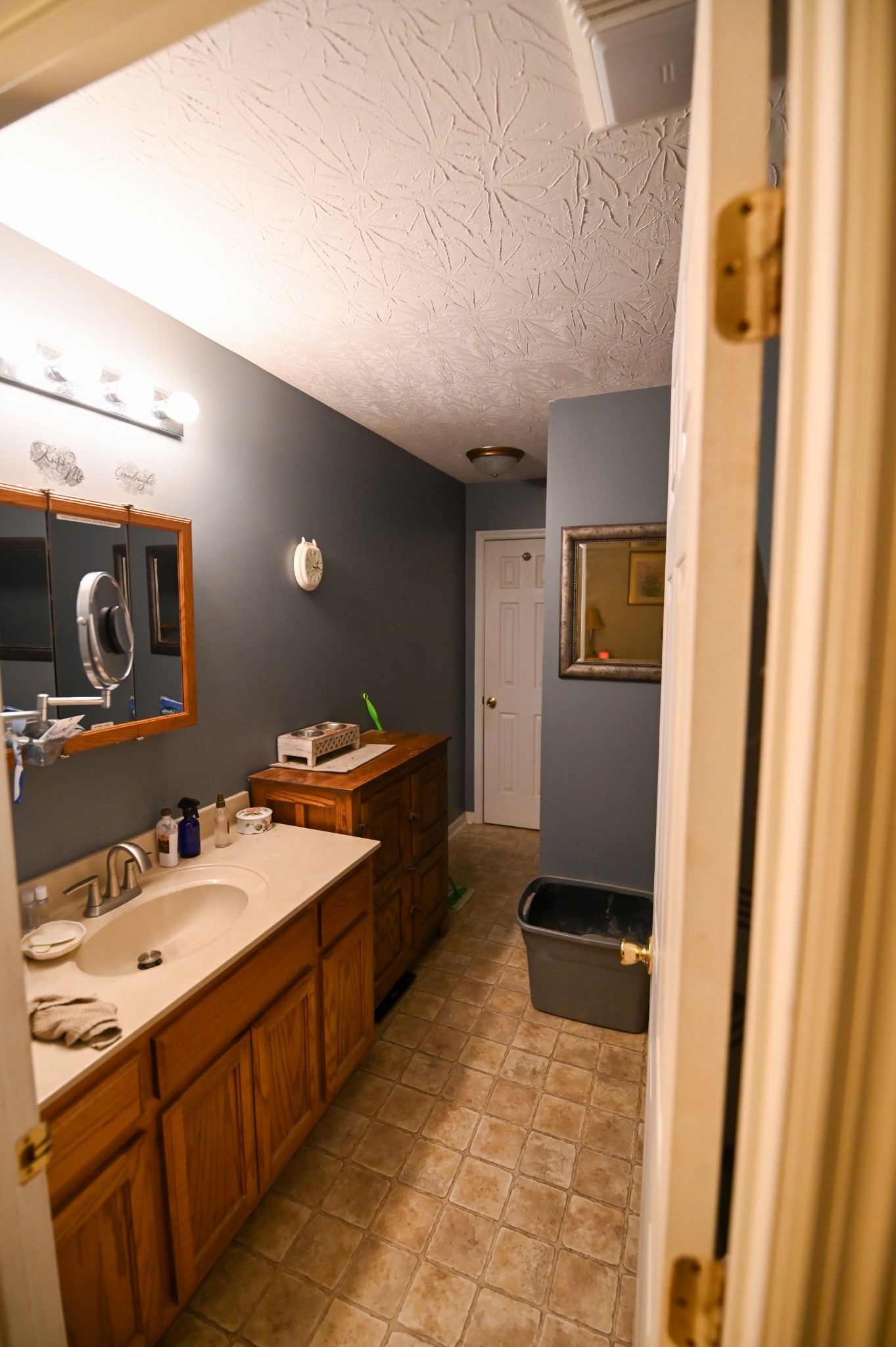 353 Stevens Circle Lafayette, TN 37083 - Photo 11 of 25 a bathroom with a sink a mirror and a toilet