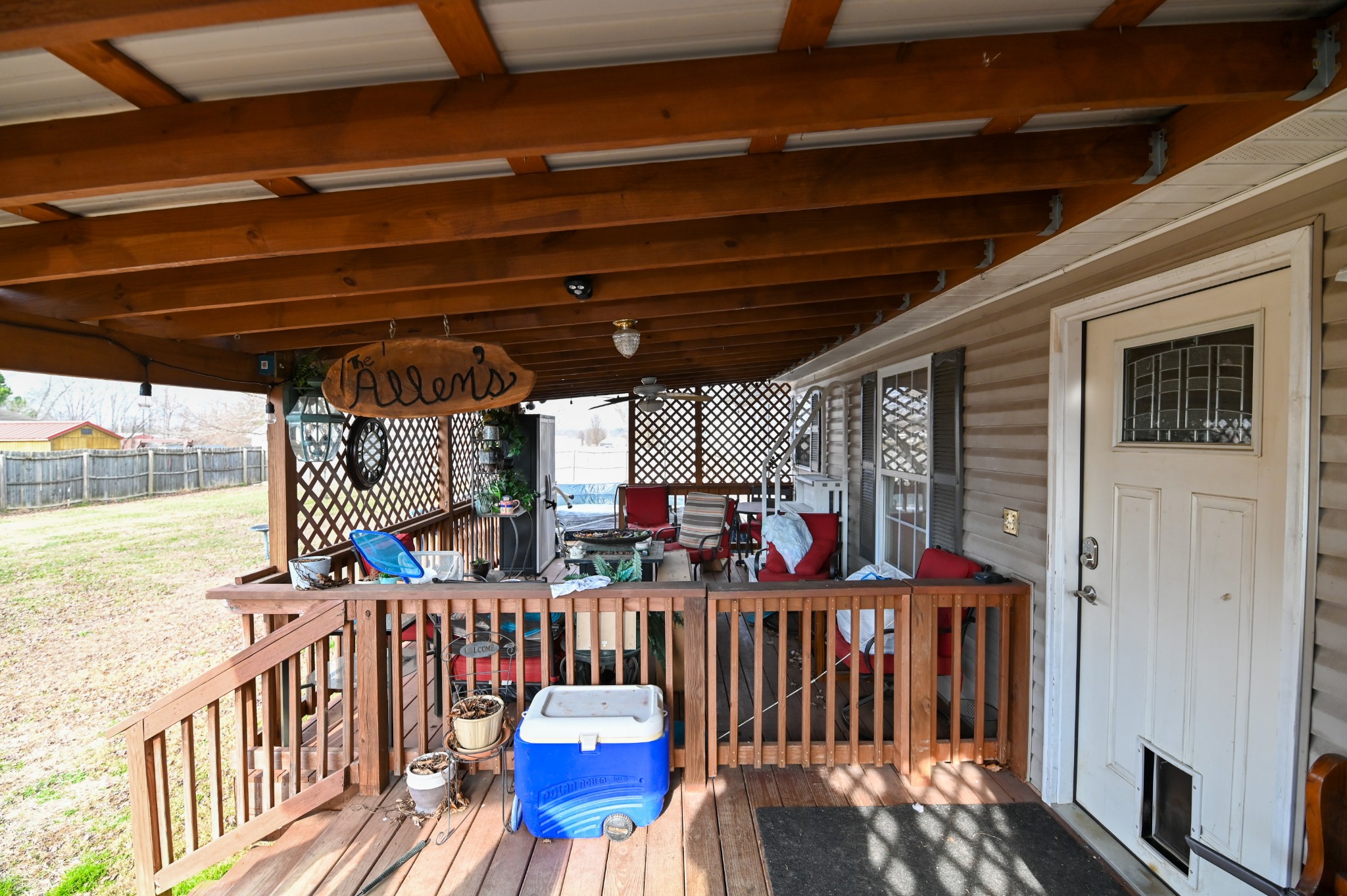 353 Stevens Circle Lafayette, TN 37083 - Photo 21 of 25 a view of a chairs and table in the balcony