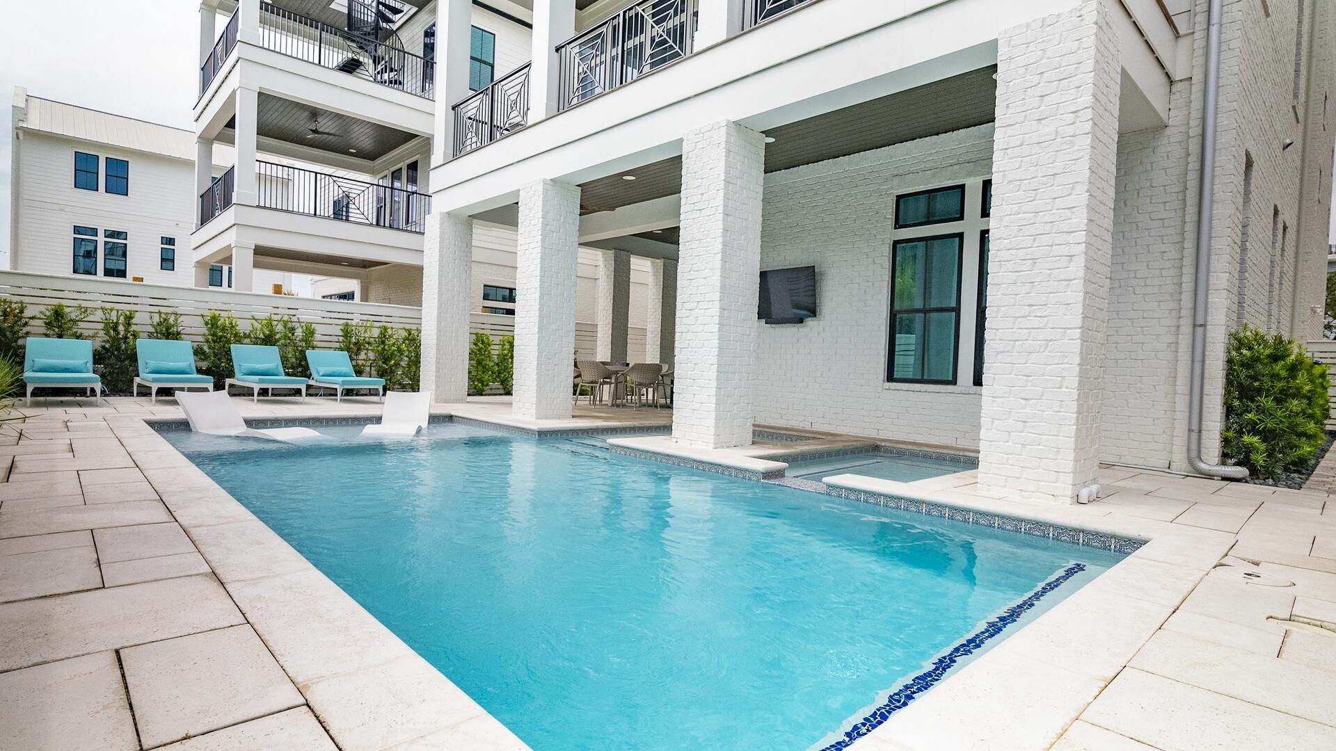 52 Seven Palms Dr Inlet Beach Inlet Beach, FL 32461 - Photo 43 of 51 a view of a building with garden