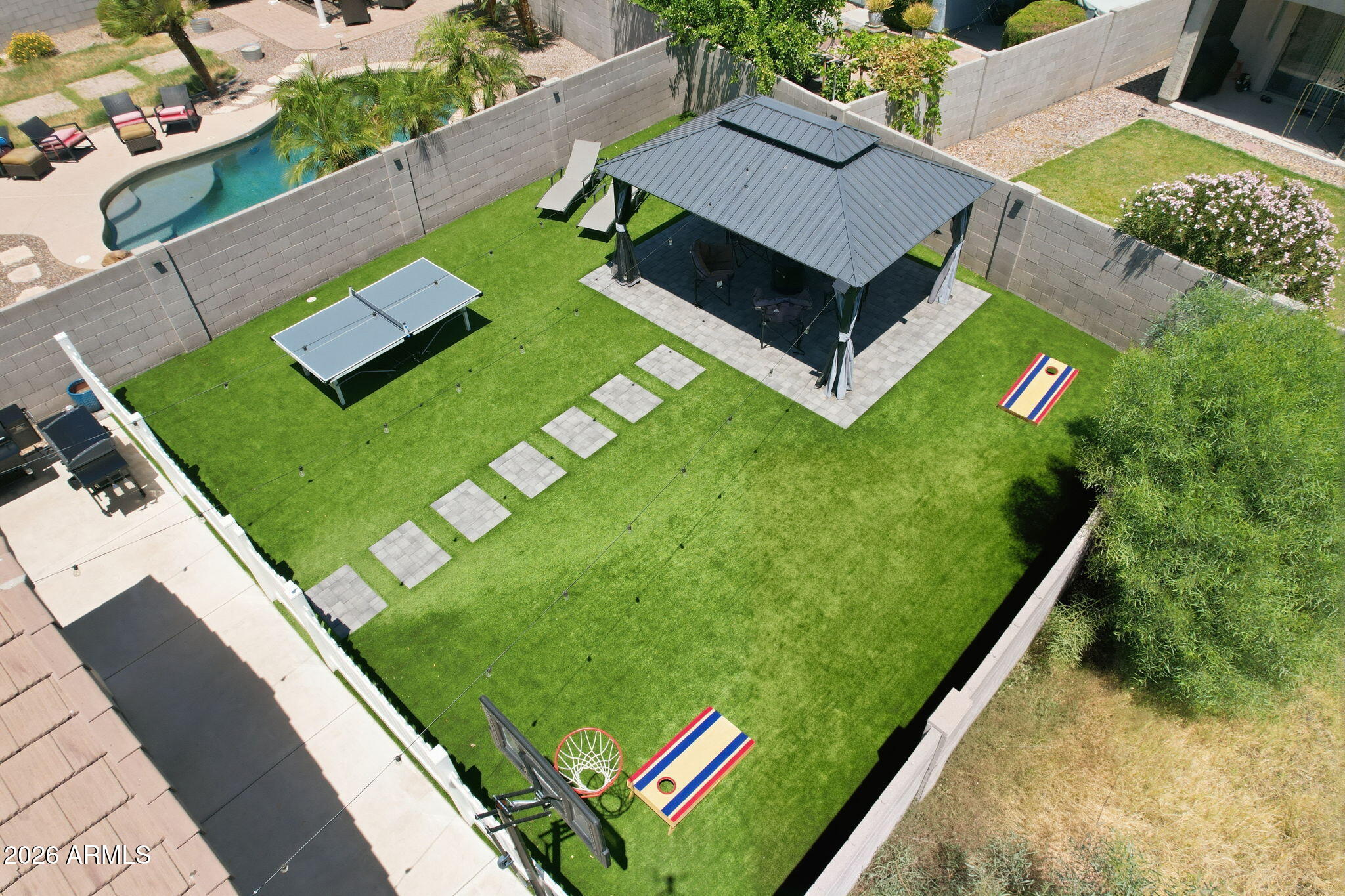 4184 East Trigger Way Gilbert, AZ 85297 - Photo 41 of 51 an aerial view of a house