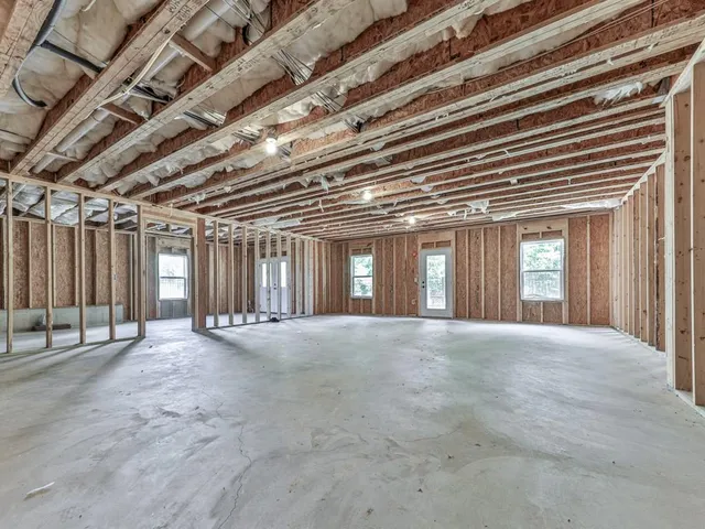 a view of an front door