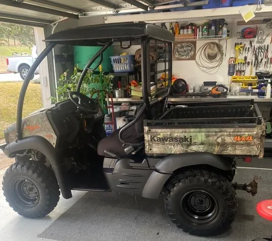 a view of a forest with a yard