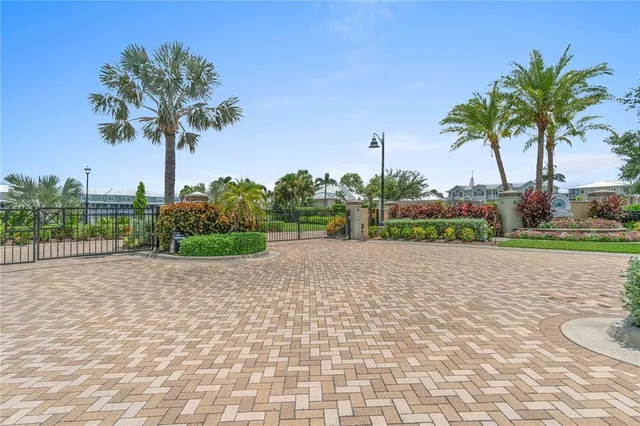 a swimming pool with outdoor seating and yard