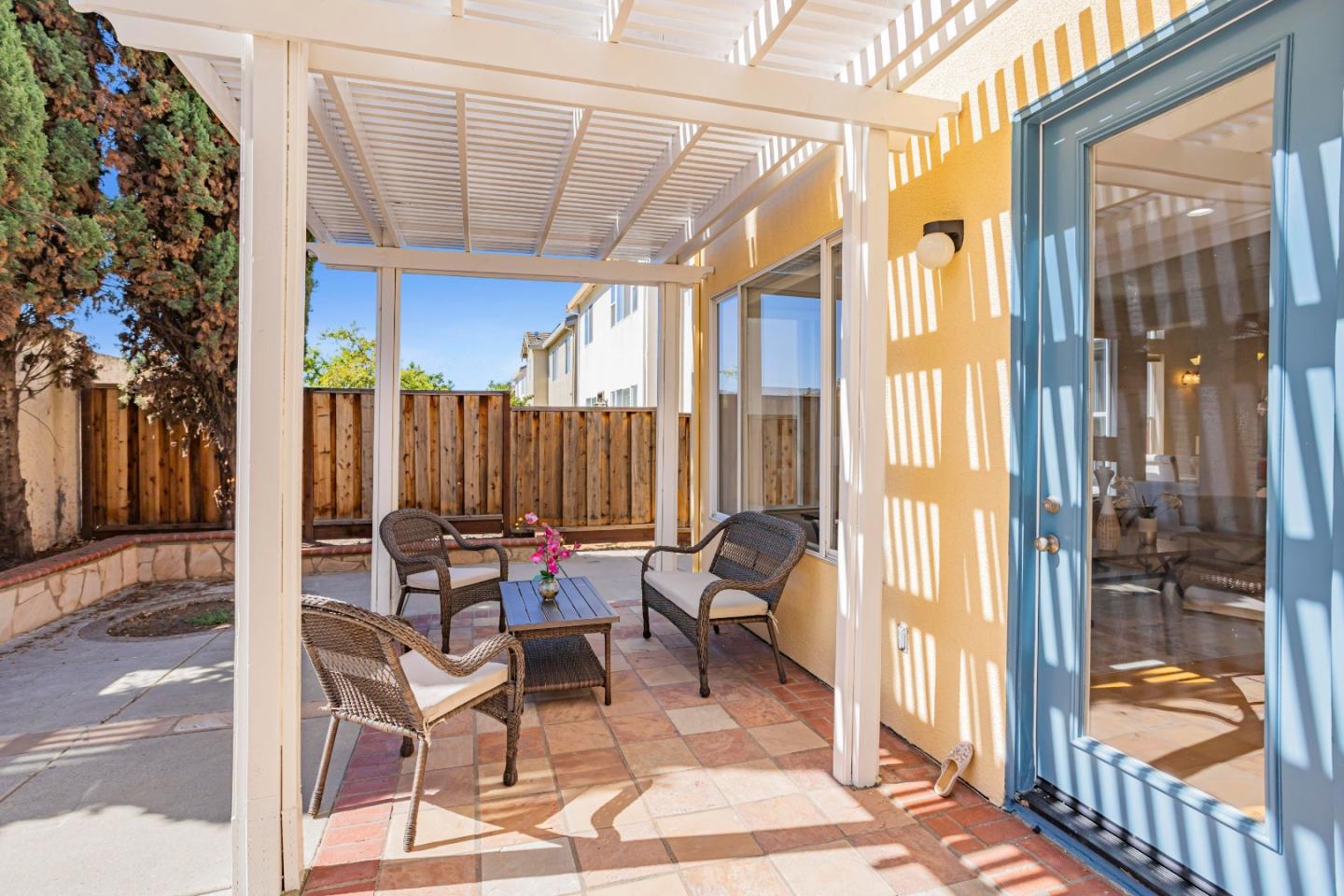 964 Cameron Circle Milpitas, CA 95035 - Photo 37 of 48 a patio with patio area and glass door