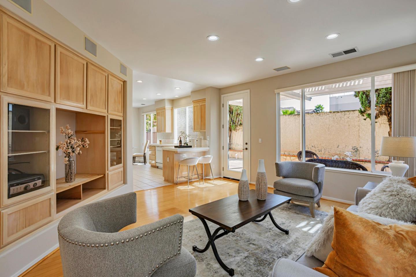 964 Cameron Circle Milpitas, CA 95035 - Photo 9 of 48 a living room with furniture and a large window