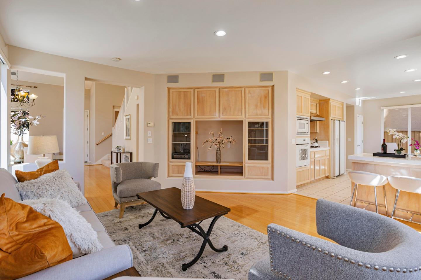 964 Cameron Circle Milpitas, CA 95035 - Photo 10 of 48 a living room with furniture and a large window