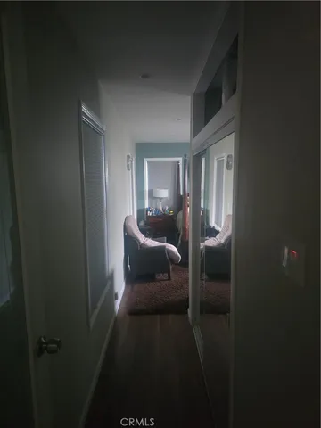 a close view of closet