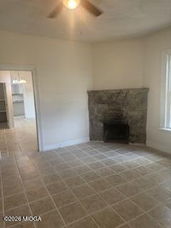 1803 Rocky Creek Road Macon, GA 31206 - Photo 2 of 13 a view of an empty room with a fireplace