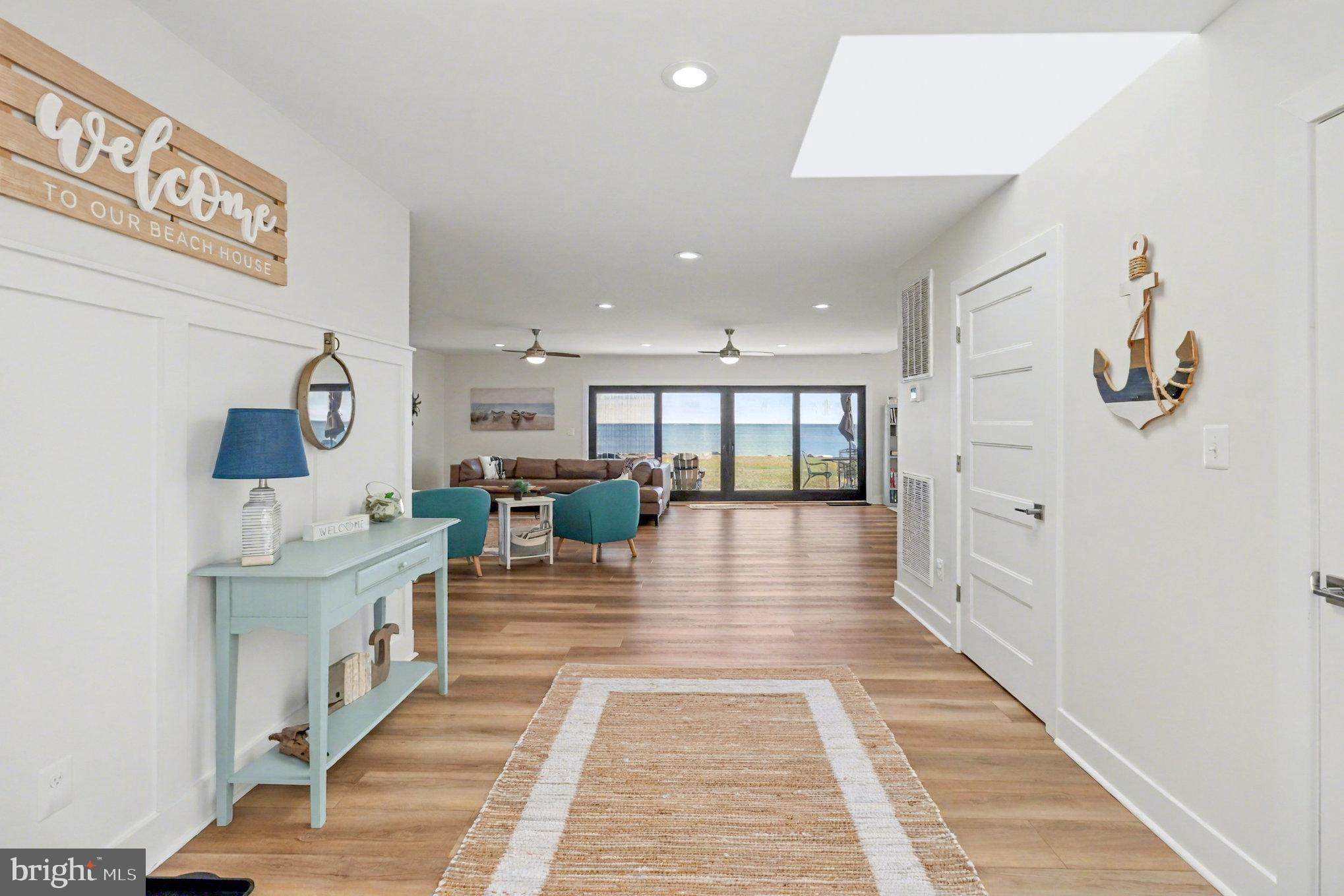 160 Shipwatch Lane Reedville, VA 22539 - Photo 4 of 55 The entryway with immediate views of the bay