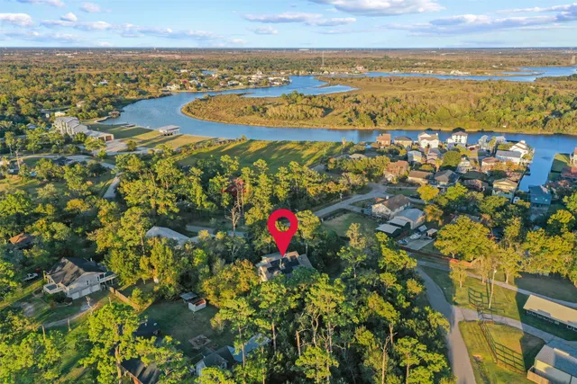 a view of an ocean and beach
