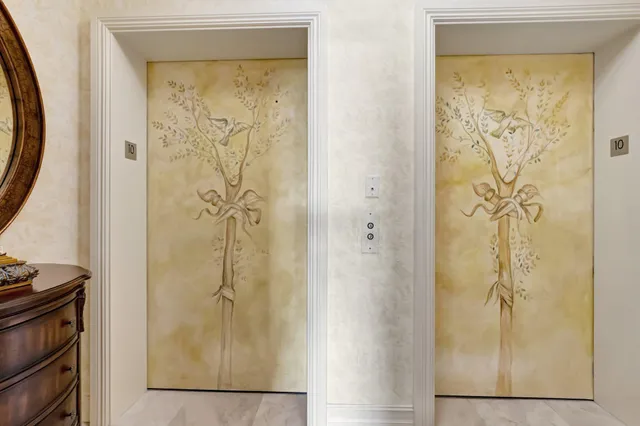 a view of an ocean and beach