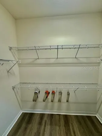 a close view of utility room