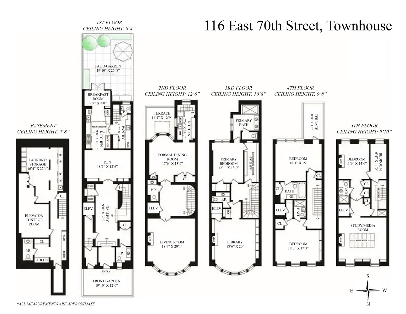 116 East 70th Street Manhattan, NY 10021 - Photo 22 of 22 a picture of a bathroom with a shower