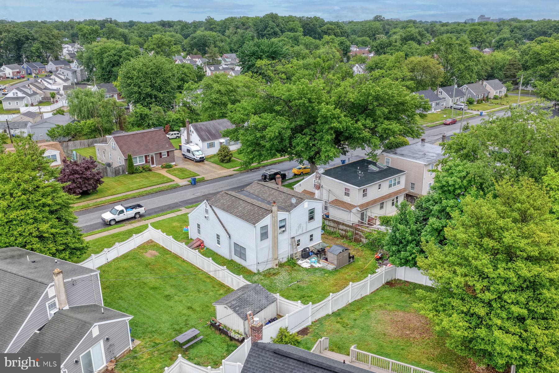 117 Alvil Road Wilmington, DE 19805 - Photo 2 of 41 an aerial view of a house with a garden