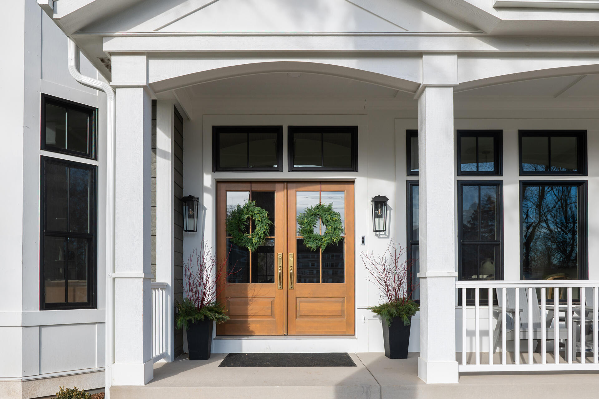 545 Wisconsin Avenue Delafield, WI 53018 - Photo 23 of 24 Wrap around porch and welcoming double entry doors!