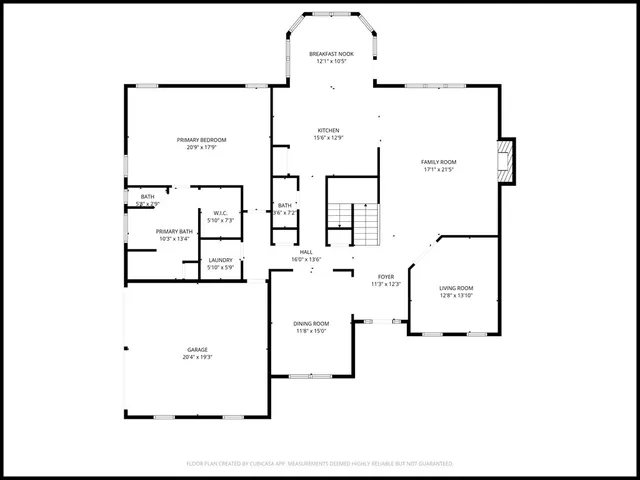 a picture of a floor plan
