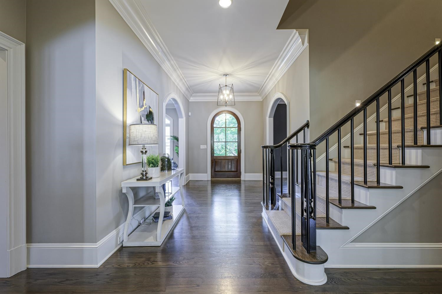 2642 Churchill Road Raleigh, NC 27608 - Photo 6 of 98 Site Finished Hardwood Floors & Heavy Trim & Moldings Set the Tone