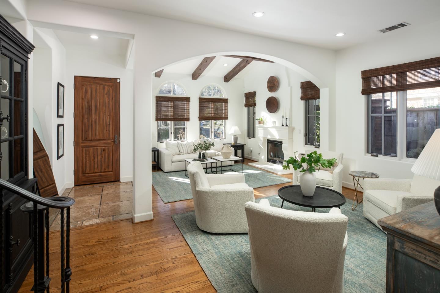 119 Boyer Lane Los Gatos, CA 95030 - Photo 4 of 33 a living room with furniture and large windows