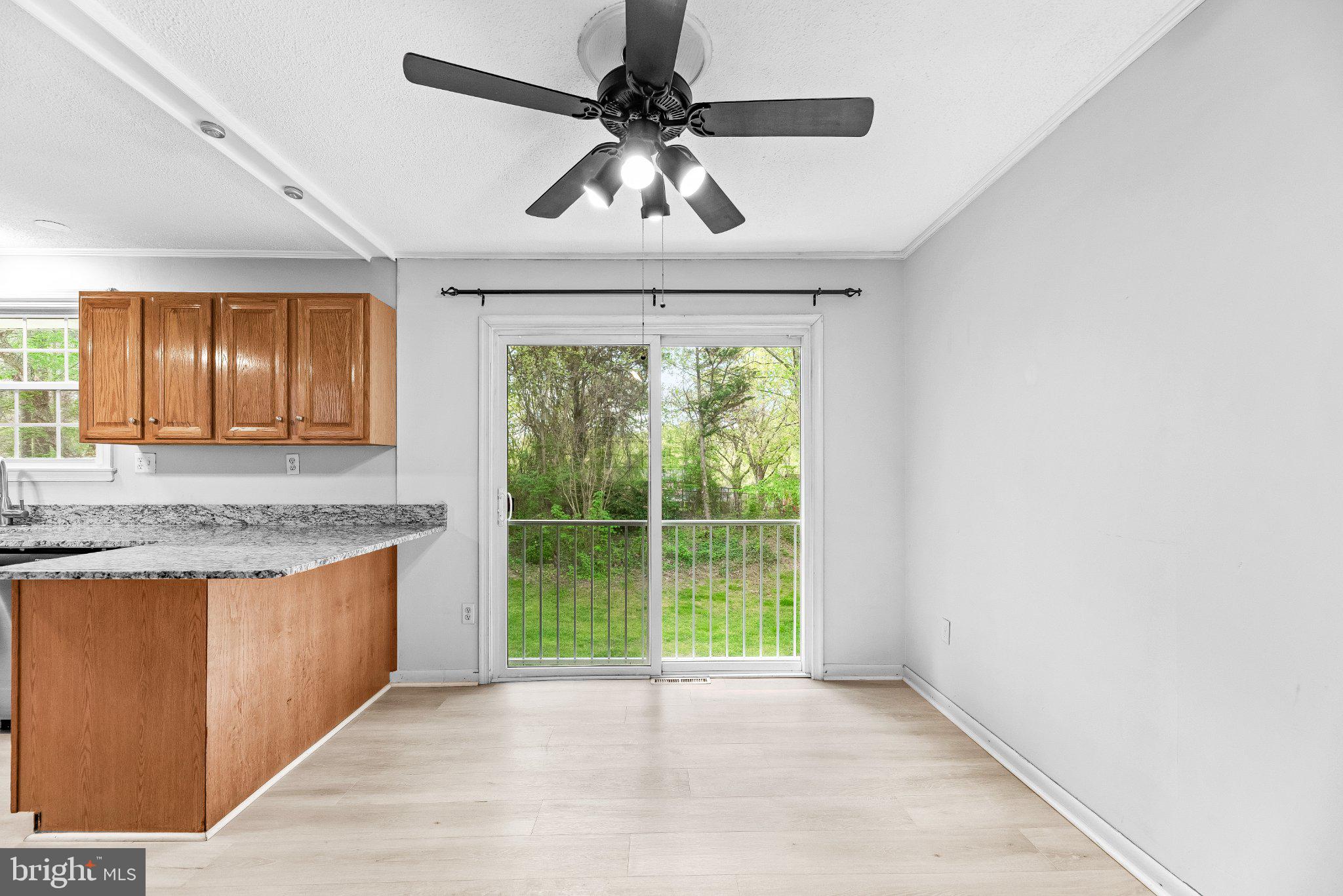 11951 Prince Court Dunkirk, MD 20754 - Photo 18 of 72 a view of kitchen with granite countertop cabinets and outdoor space