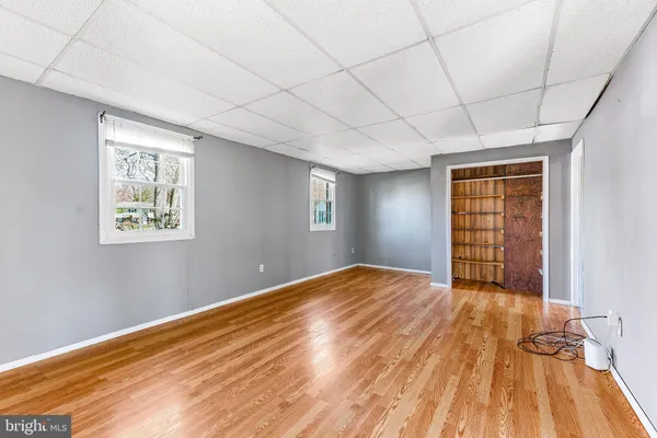 a view of empty room