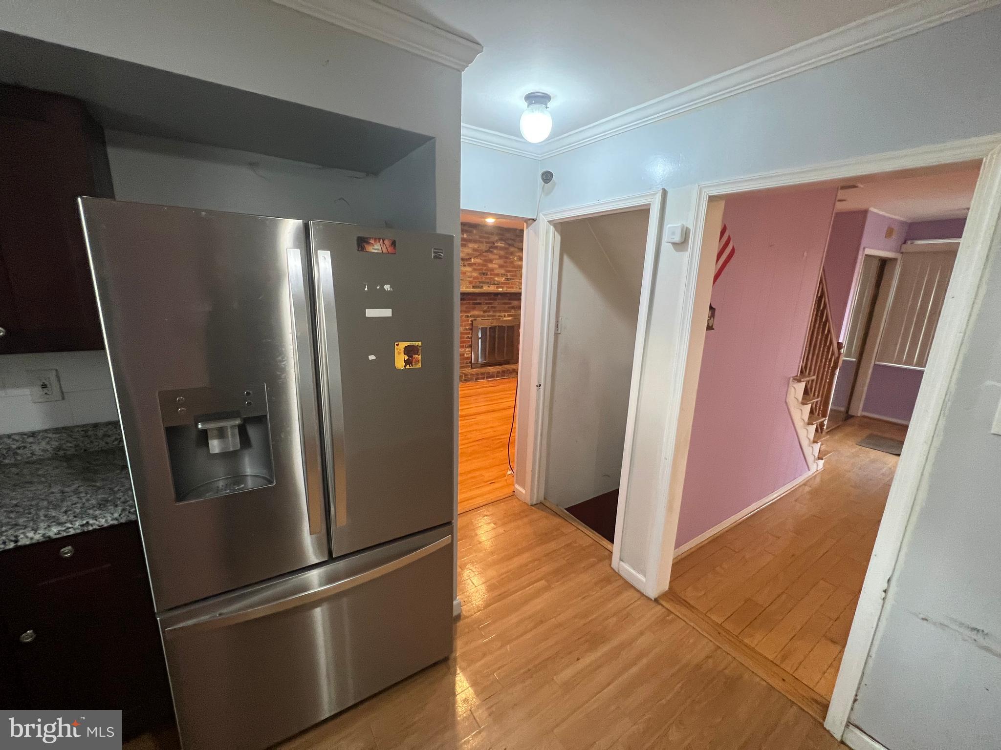 2561 Burning Tree Road Pennsauken, NJ 08109 - Photo 22 of 59 a metallic refrigerator freezer sitting in a kitchen