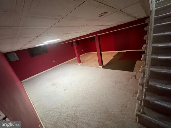 a view of storage and utility room