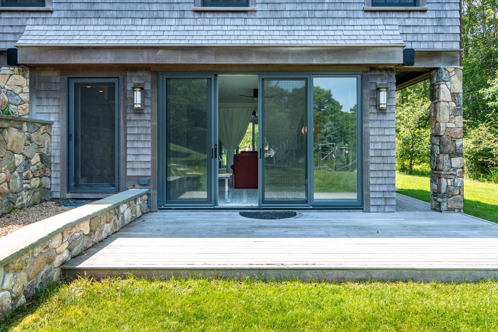 15 Old Farm Road Chilmark, MA 02535 - Photo 37 of 51 a view of a house with a porch