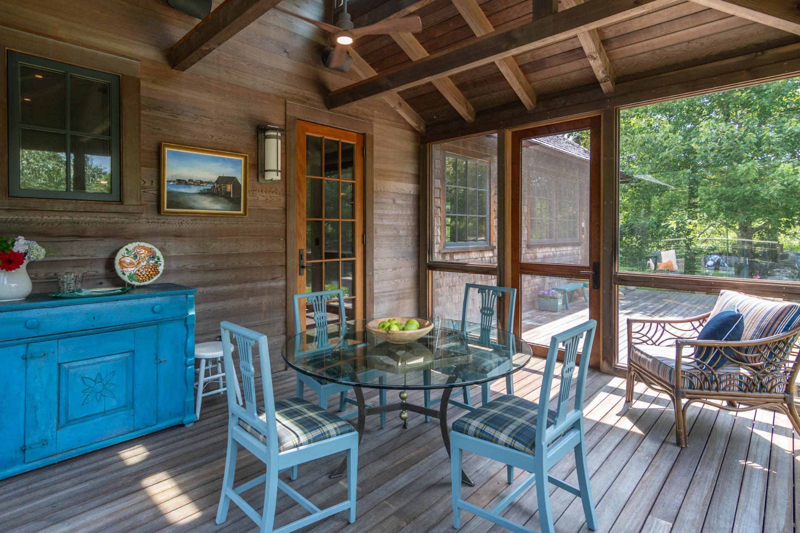 15 Old Farm Road Chilmark, MA 02535 - Photo 38 of 51 a outdoor space with furniture