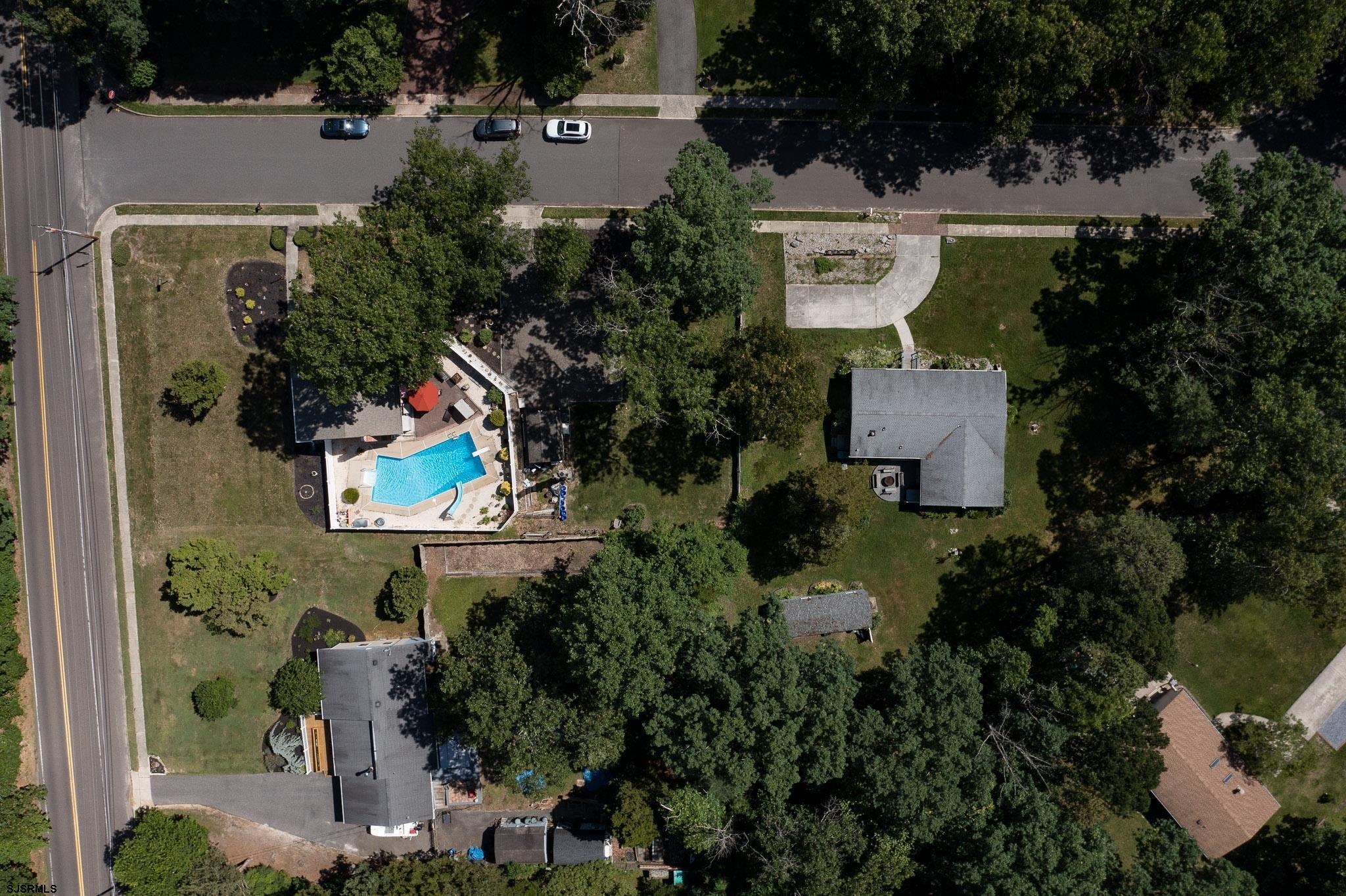 1326 Elwood Road Hammonton, NJ 08037 - Photo 34 of 36 an aerial view of a house with outdoor space
